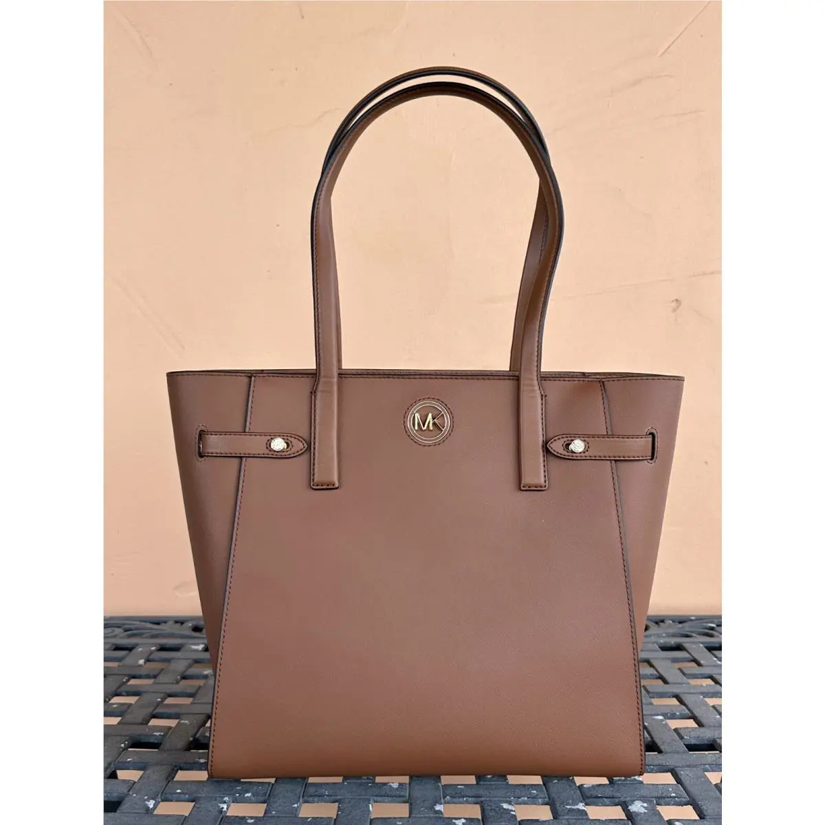 Michael Kors Carmen Large North South Shoulder Tote Bag Purse