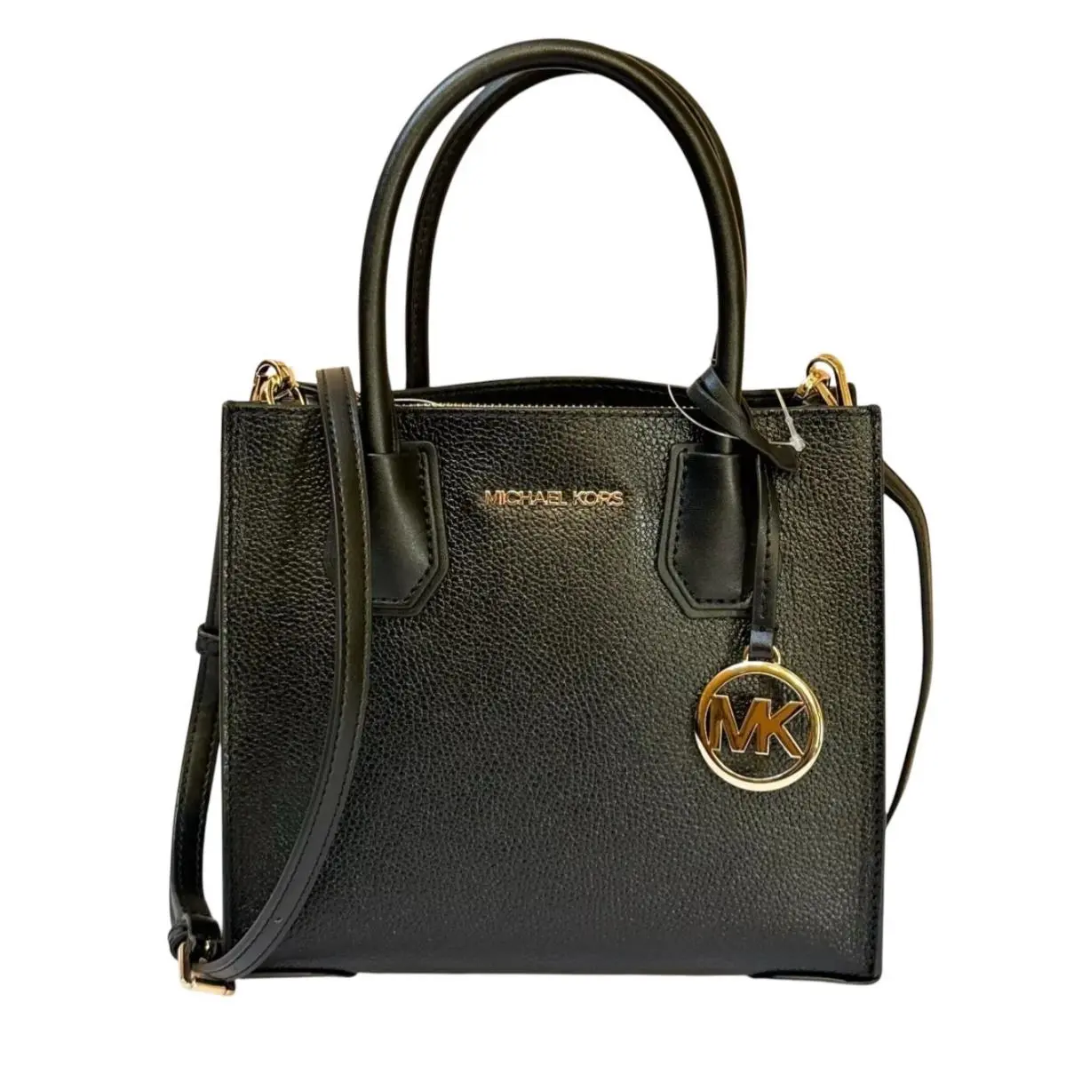 Mercer Medium Satchel Shoulder Messenger Crossbody Bag BLACK by Michael Kors