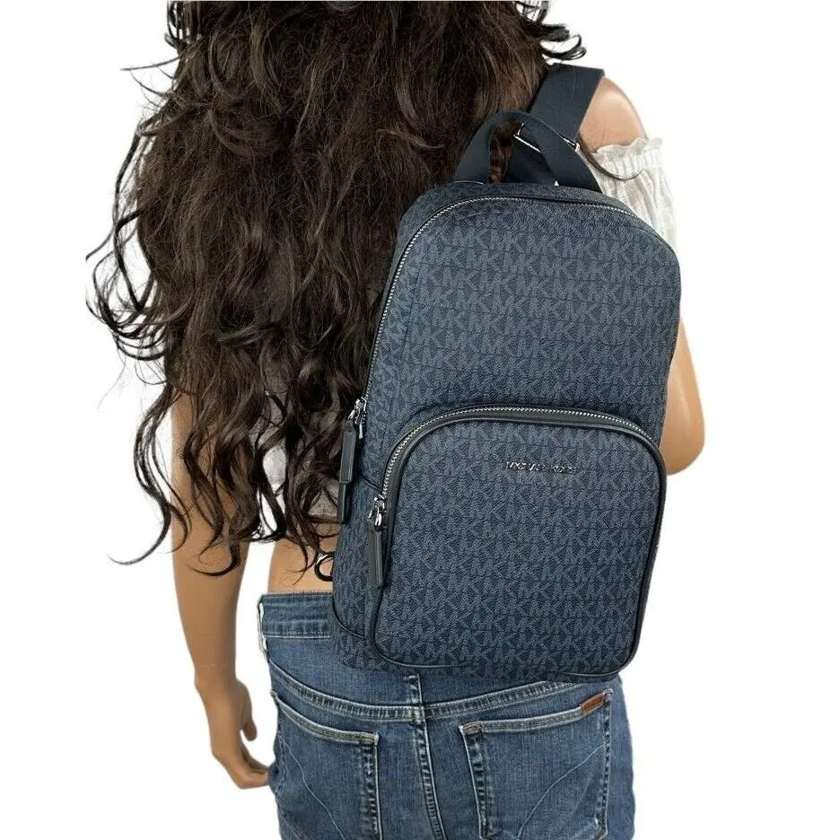Cooper Commuter Sling Pack Backpack MK Admiral by Michael Kors