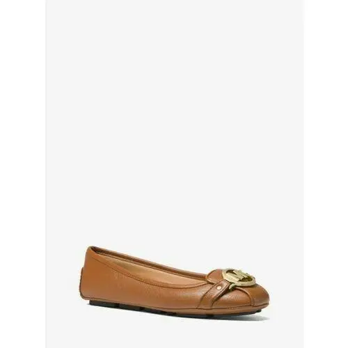 Women Fulton Moc Wide Flat Luggage 6 6.5 9.5 10 11 by Michael Kors