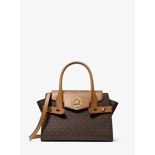 Women Medium Satchel Handbag Crossbody Purse Messenger Shoulder MK MK BROWN by Michael Kors