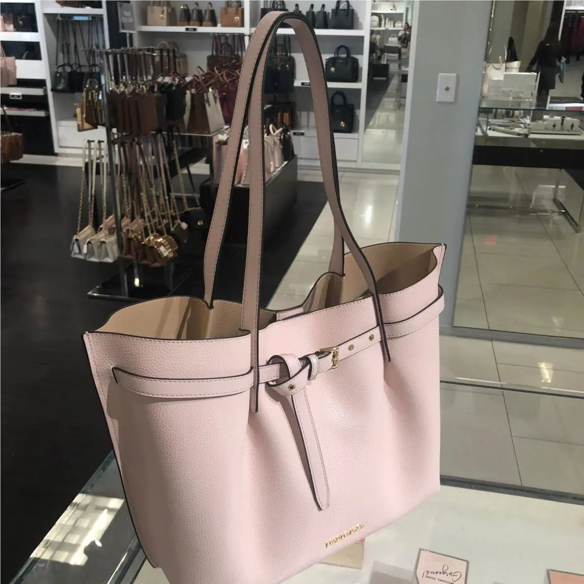 Michael Kors Women Large Fashion Shoulder Tote Satchel Purse Handbag Leather Bag