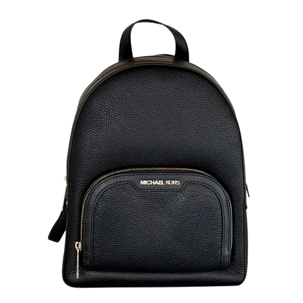 Jaycee Medium Zip Pocket Backpack BLACK by Michael Kors