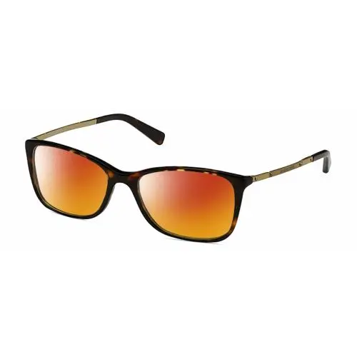 MK4016 Cat Eye Polarized Sunglasses Tortoise Havana Gold 53mm 4 Opt Red Mirror Polar by Michael Kors