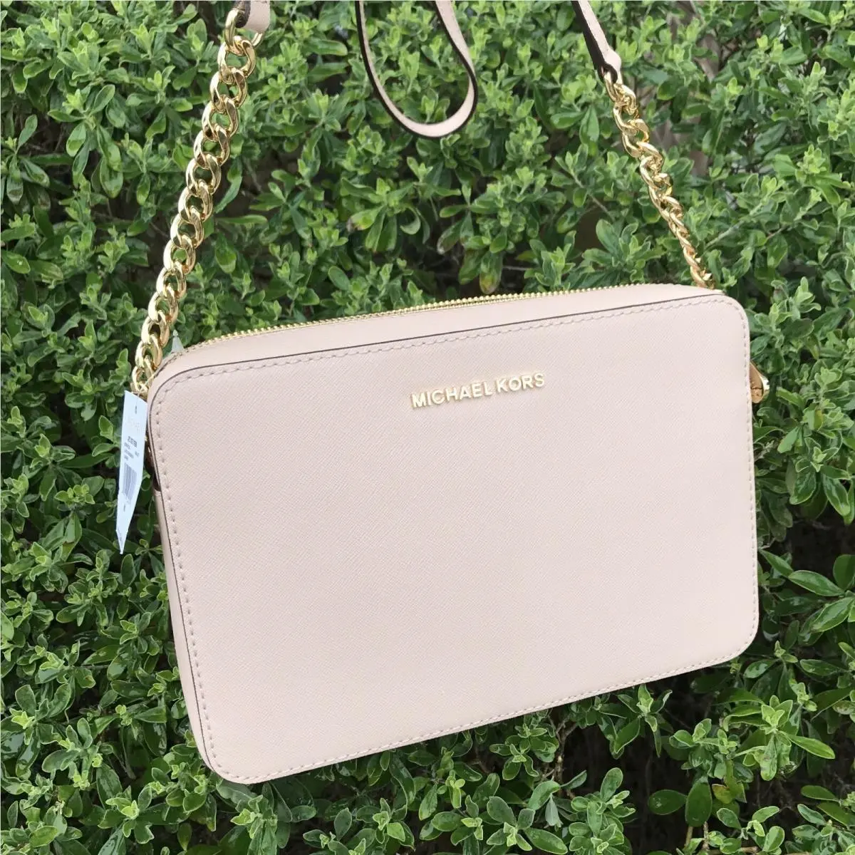 MK Jet Set Large EW Saffiano Crossbody Bag Multi Colors Ballet by Michael Kors