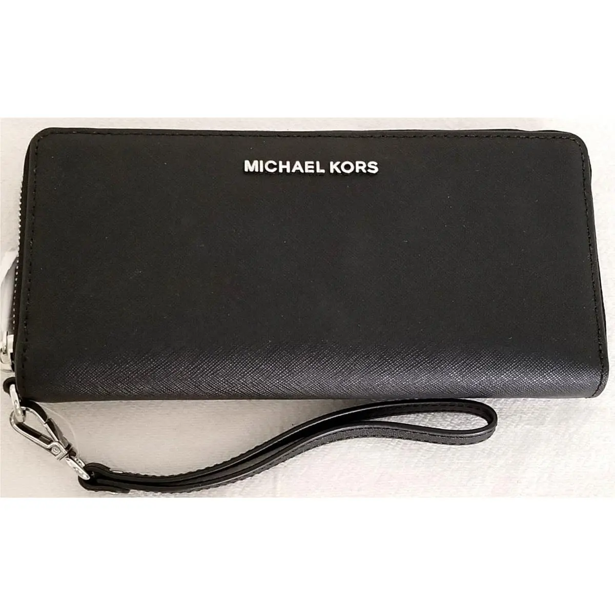 Michael Kors Bridgette Black Saffiano Satchel Bag +/or Matching Wallet