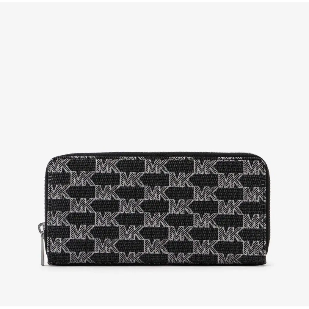 Jet Set Travel Large Continental Wallet Black Multi (Logo Print Jacquard) by Michael Kors