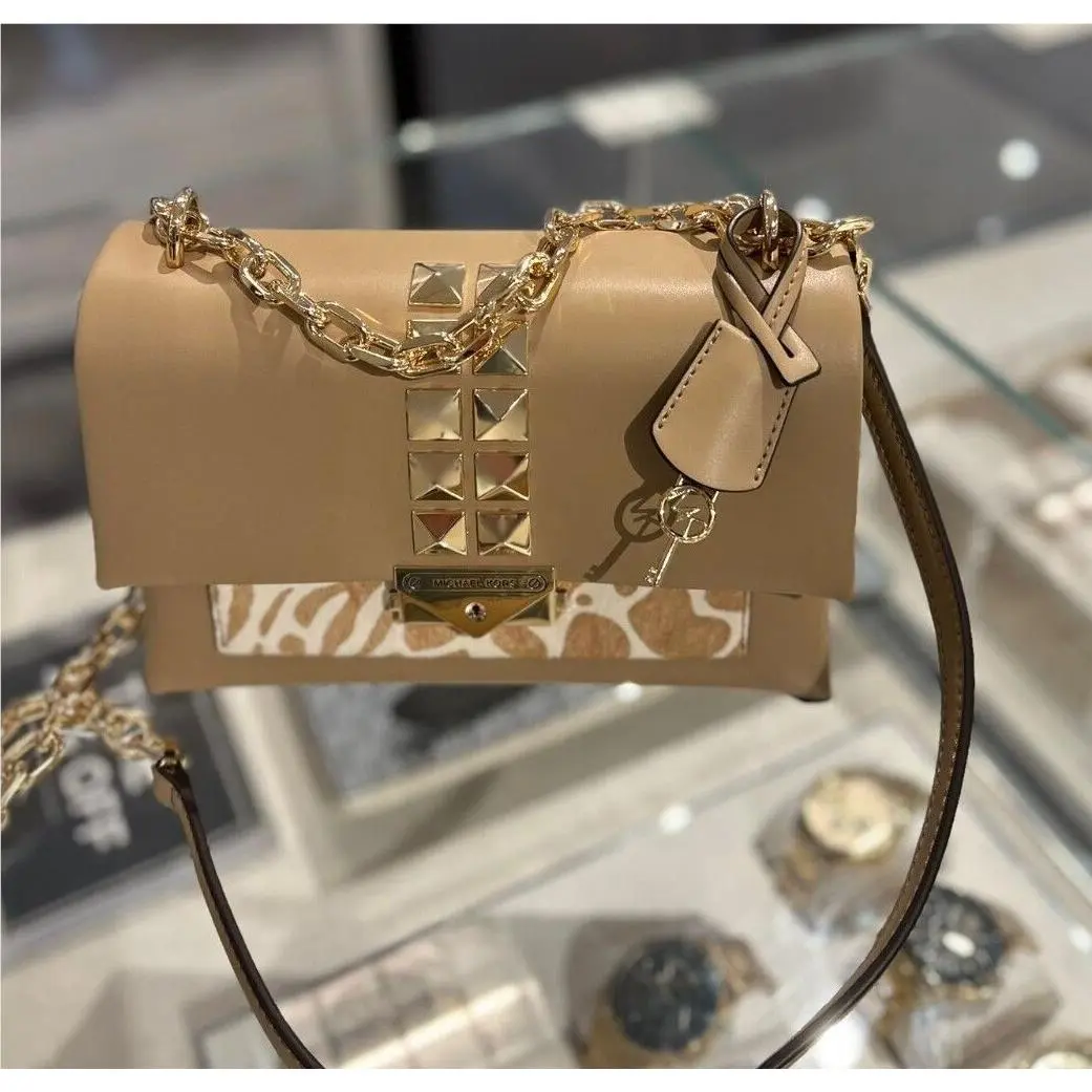 Lady Medium Shoulder Bag Crossbody Handbag Purse Messenger Satchel CAMEL by Michael Kors
