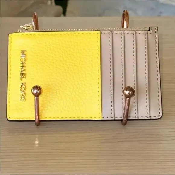 Carine Signature XS Small Xbody Crossbody /card Case Wallet Card case wallet by Michael Kors