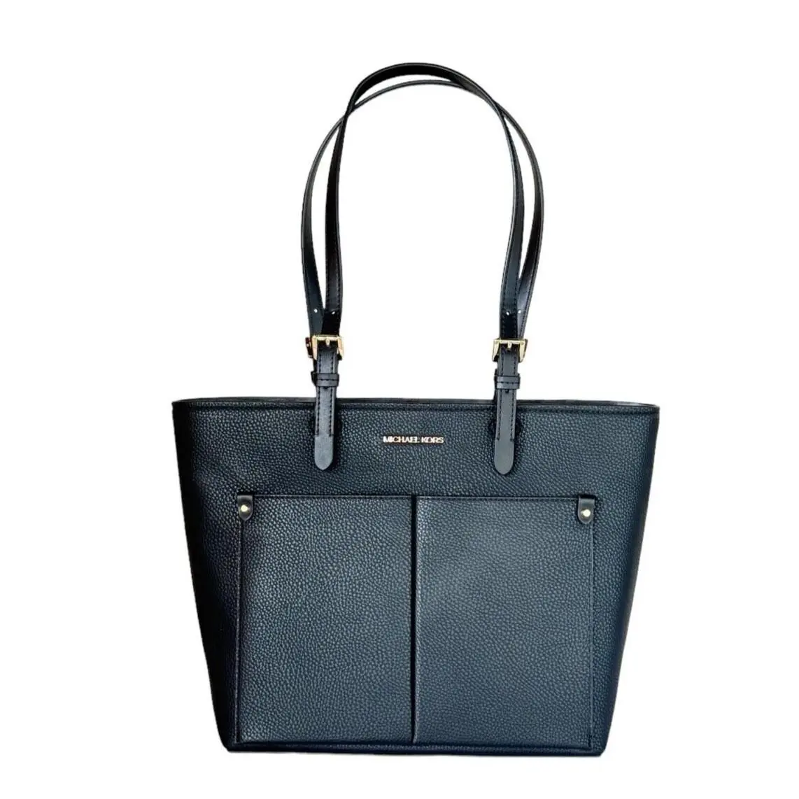 Michael Kors Jet Set Travel Medium Front Double Pocket Tote Shoulder Bag