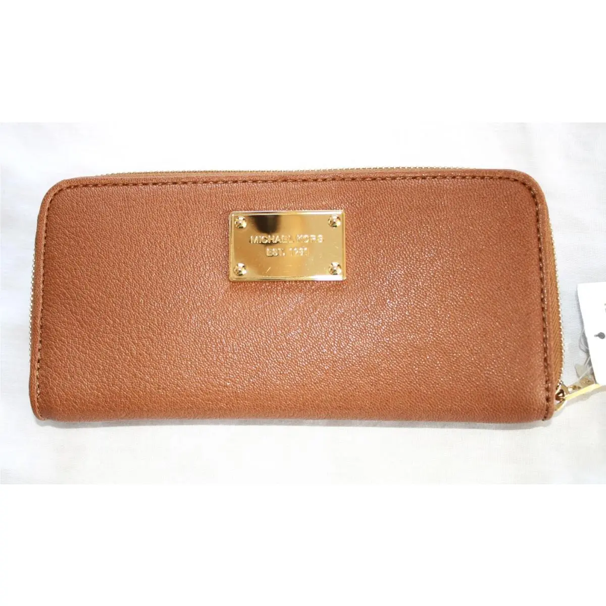 Michael Kors Saffiano Jet Set Zip Around Wallet -choose Your Color
