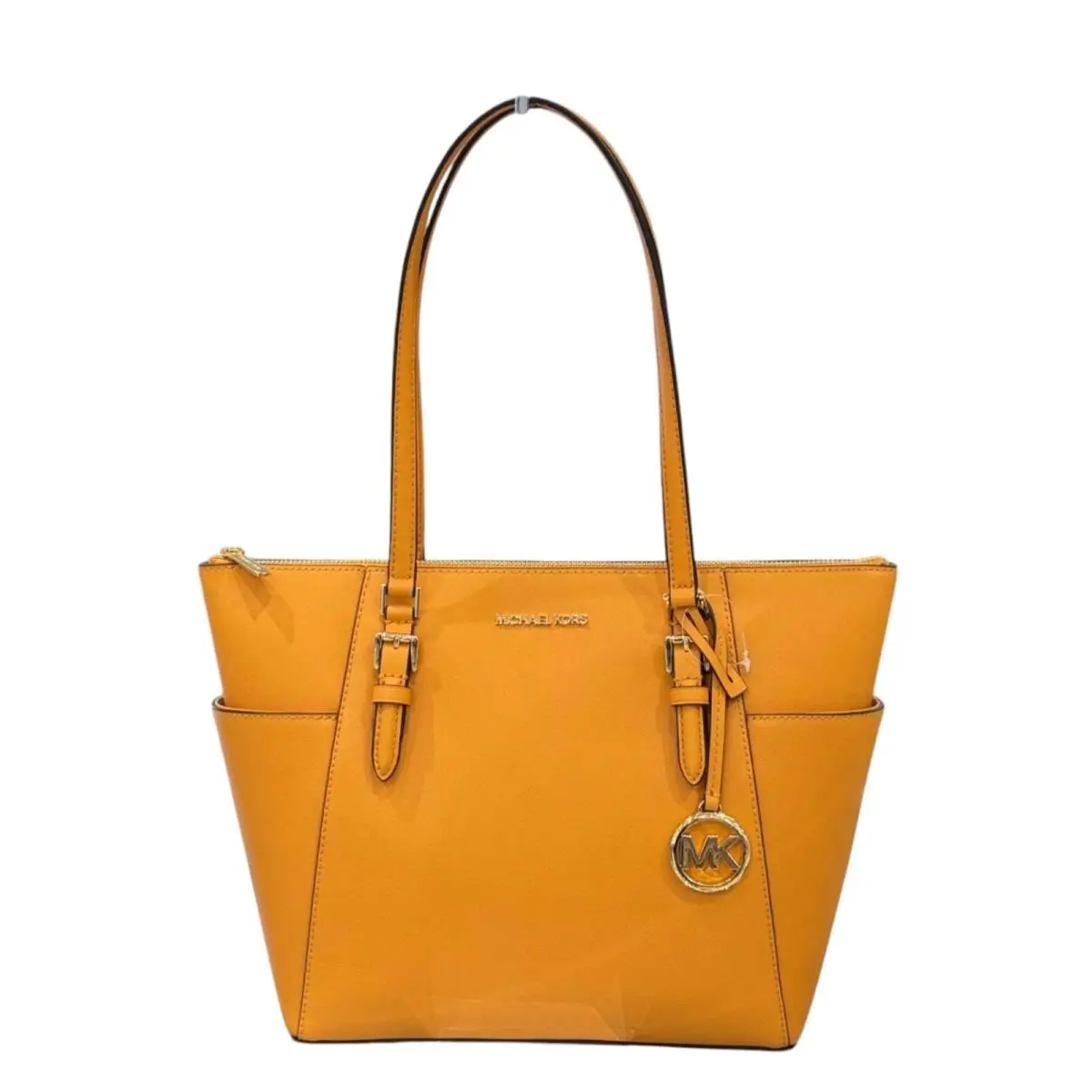 Charlotte Large Top Zip Shoulder Tote Bag Purse CIDER by Michael Kors