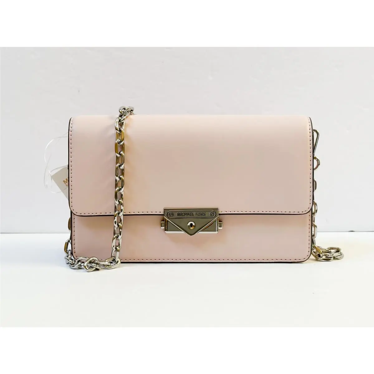 Michael Kors Cece Medium Flap Vegan Leather Shoulder Crossbody Bag Clutch