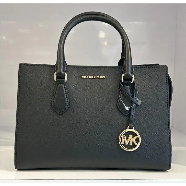 Michael Kors Sheila Medium Center Zip Satchel Shoulder Crossbody Bag