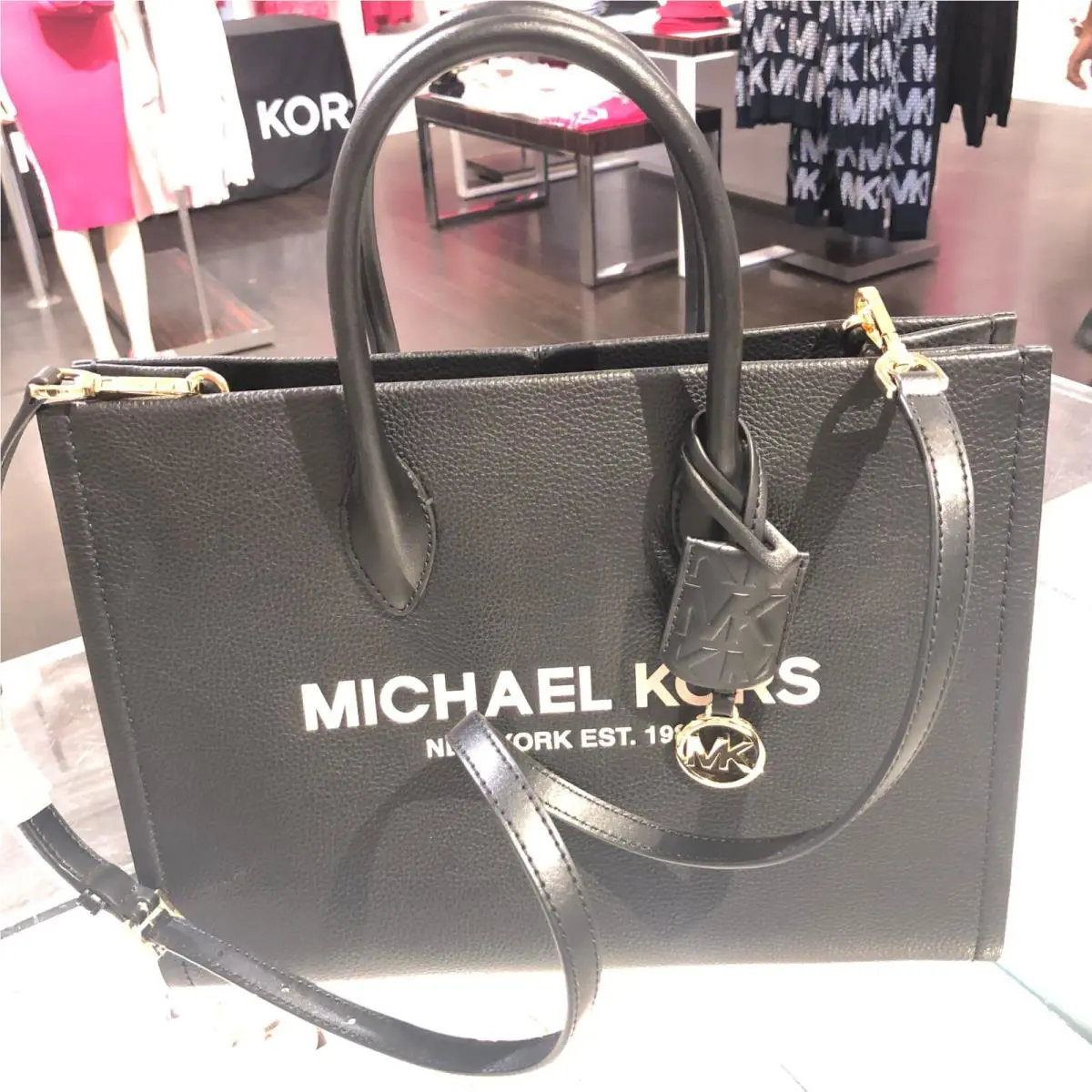 Michael Kors Medium Tote Shoulder Handbag Bag Purse Crossbody Pvc or Leather MK