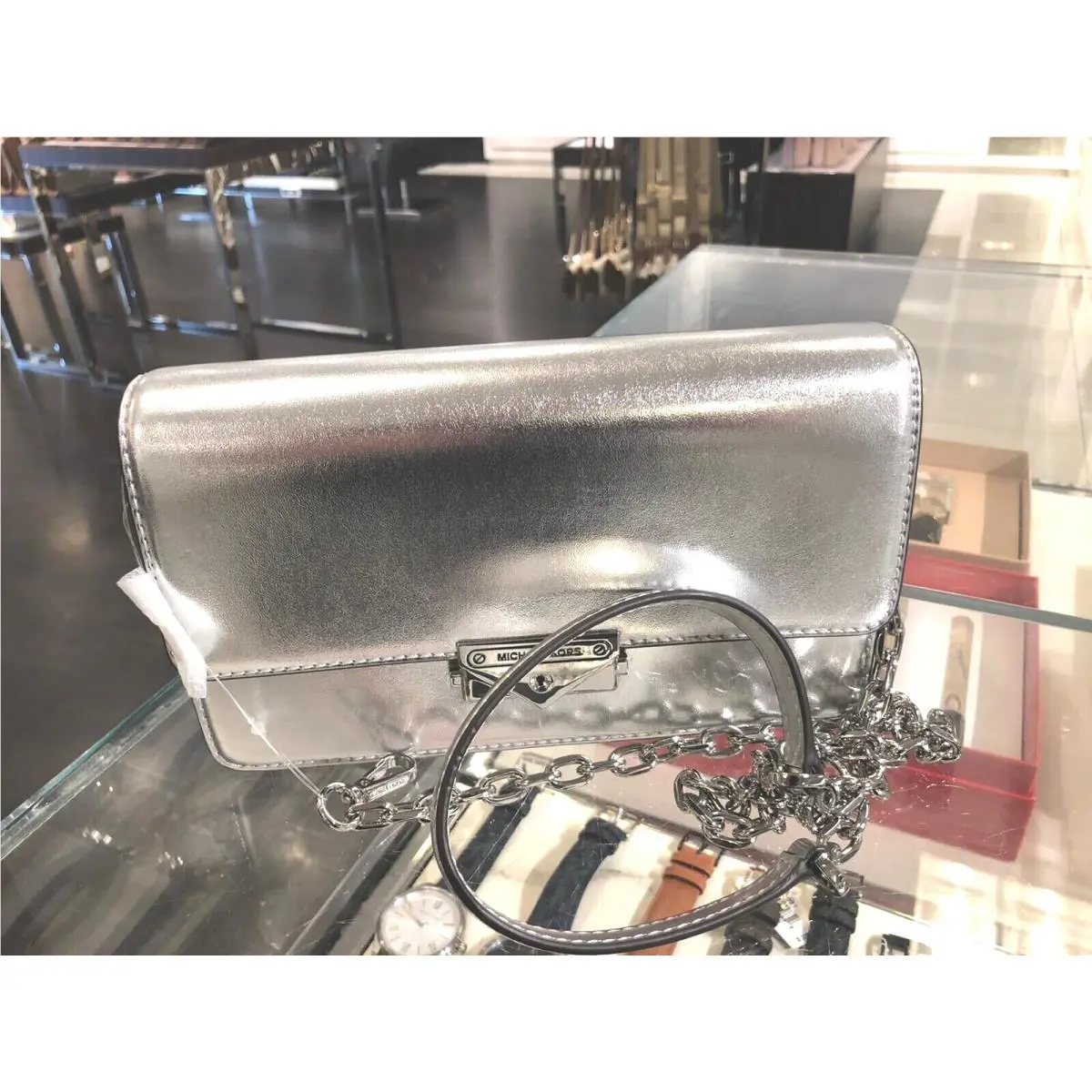 Michael Kors Lady Medium Shoulder Bag Crossbody Purse Handbag - Var