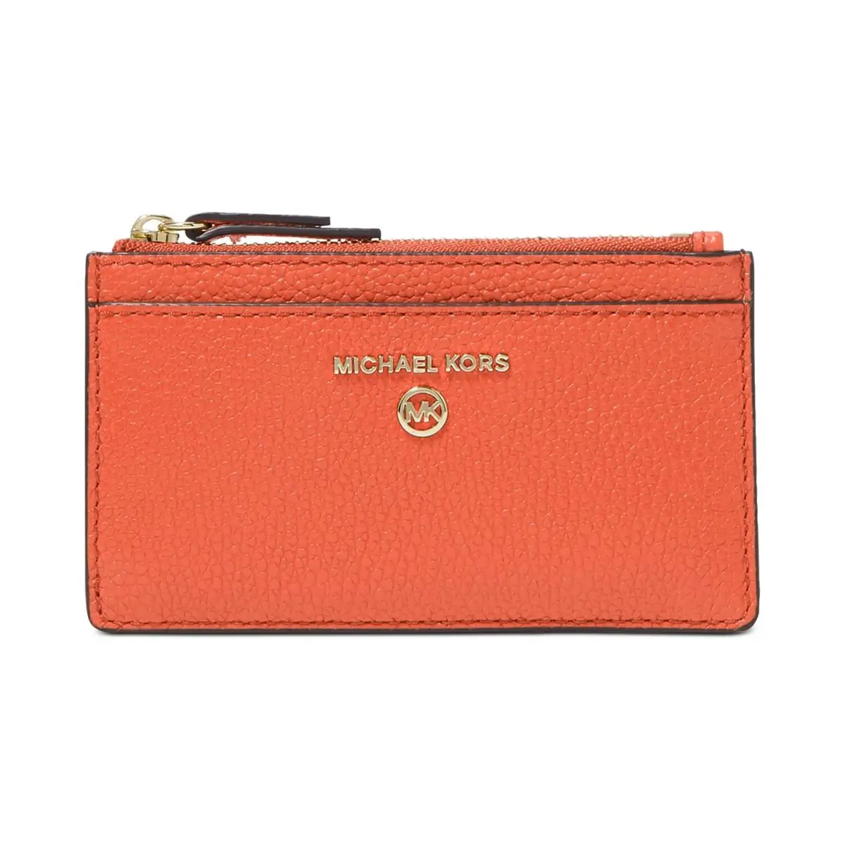 Small Slim Card Case Wallet 32FOGT9D6L / 32F0GT9D5N / 32H0GT9D5T Orange Spice by Michael Kors
