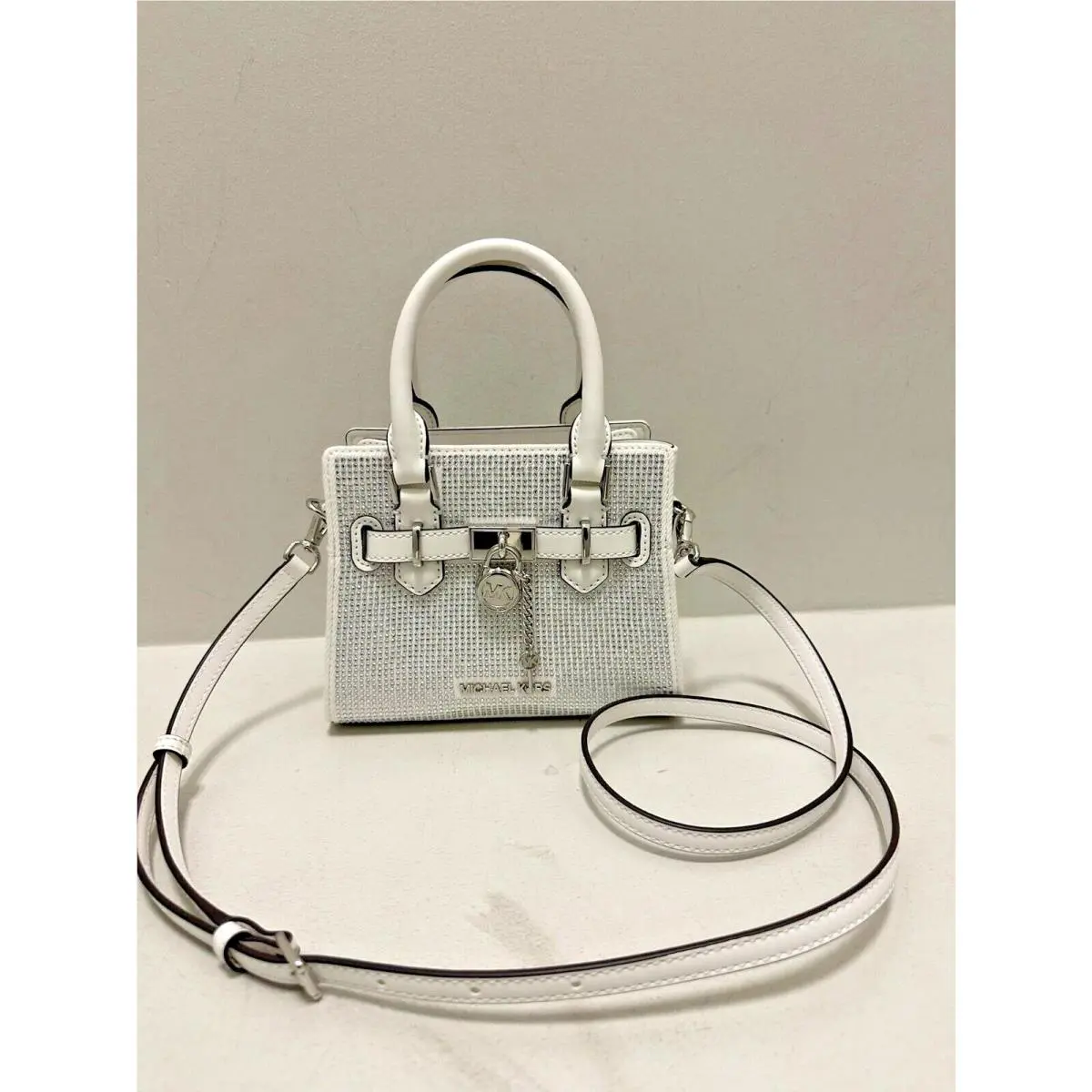Michael Kors Hamilton Extra Small Satchel Versatile Shoulder Crossbody Bag Purse