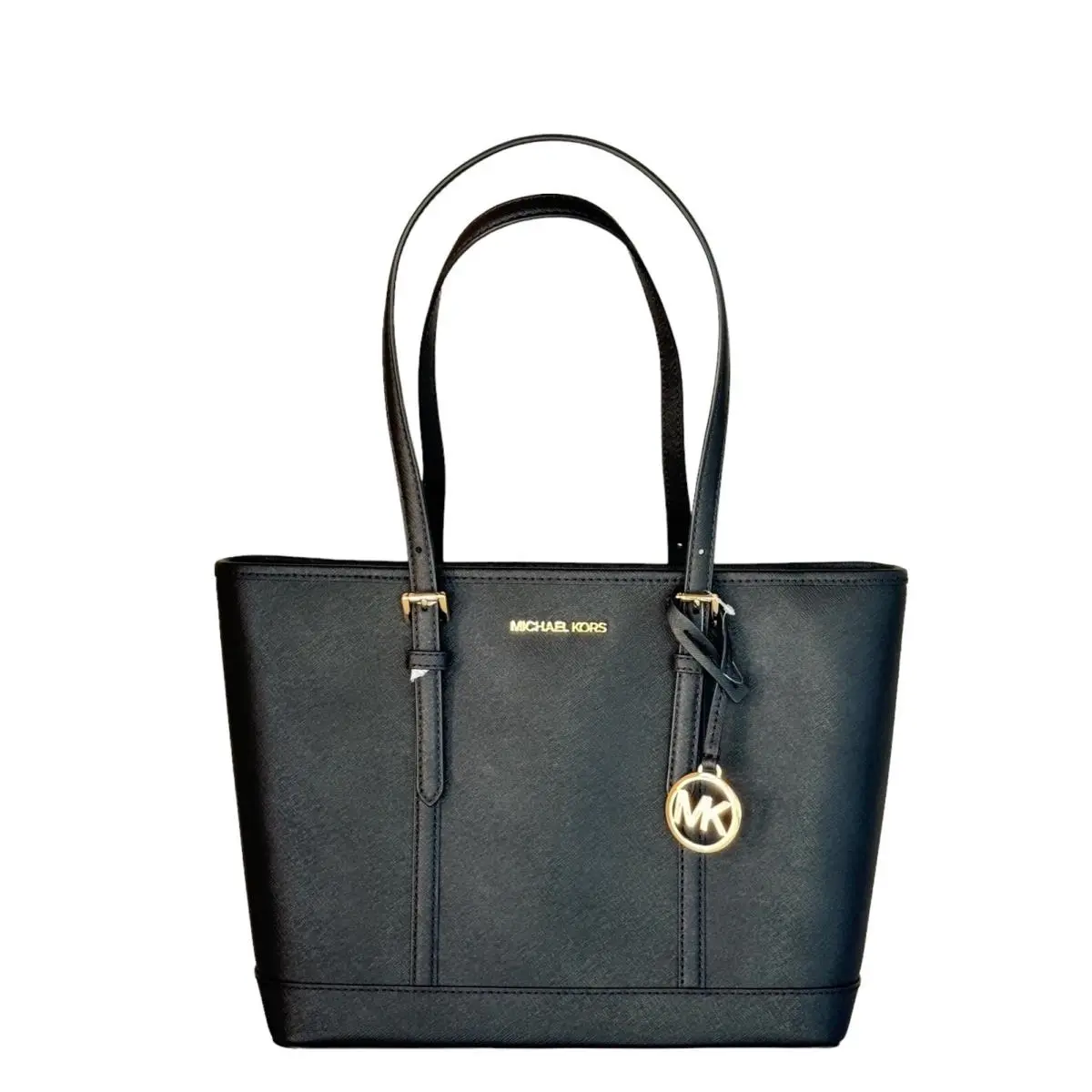 Jet Set Travel Small Top Zip Shoulder Tote Bag Handbag Purse Black by Michael Kors