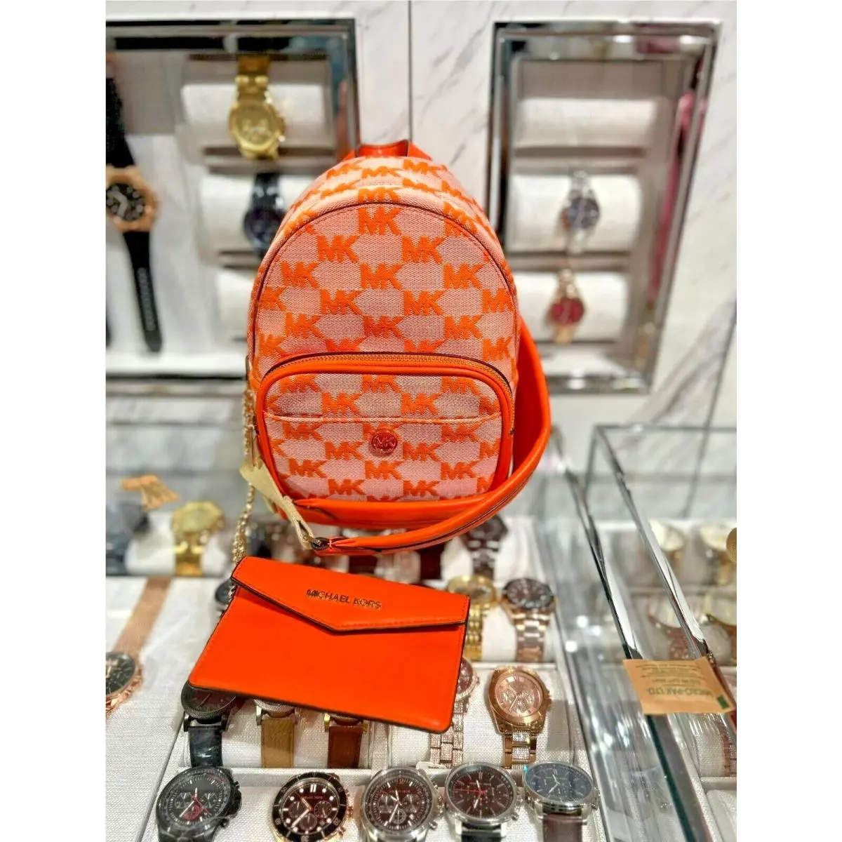 Women Girls Maisie XS 2IN1 Backpack Travel School Shoulder Bag MK POPPY by Michael Kors