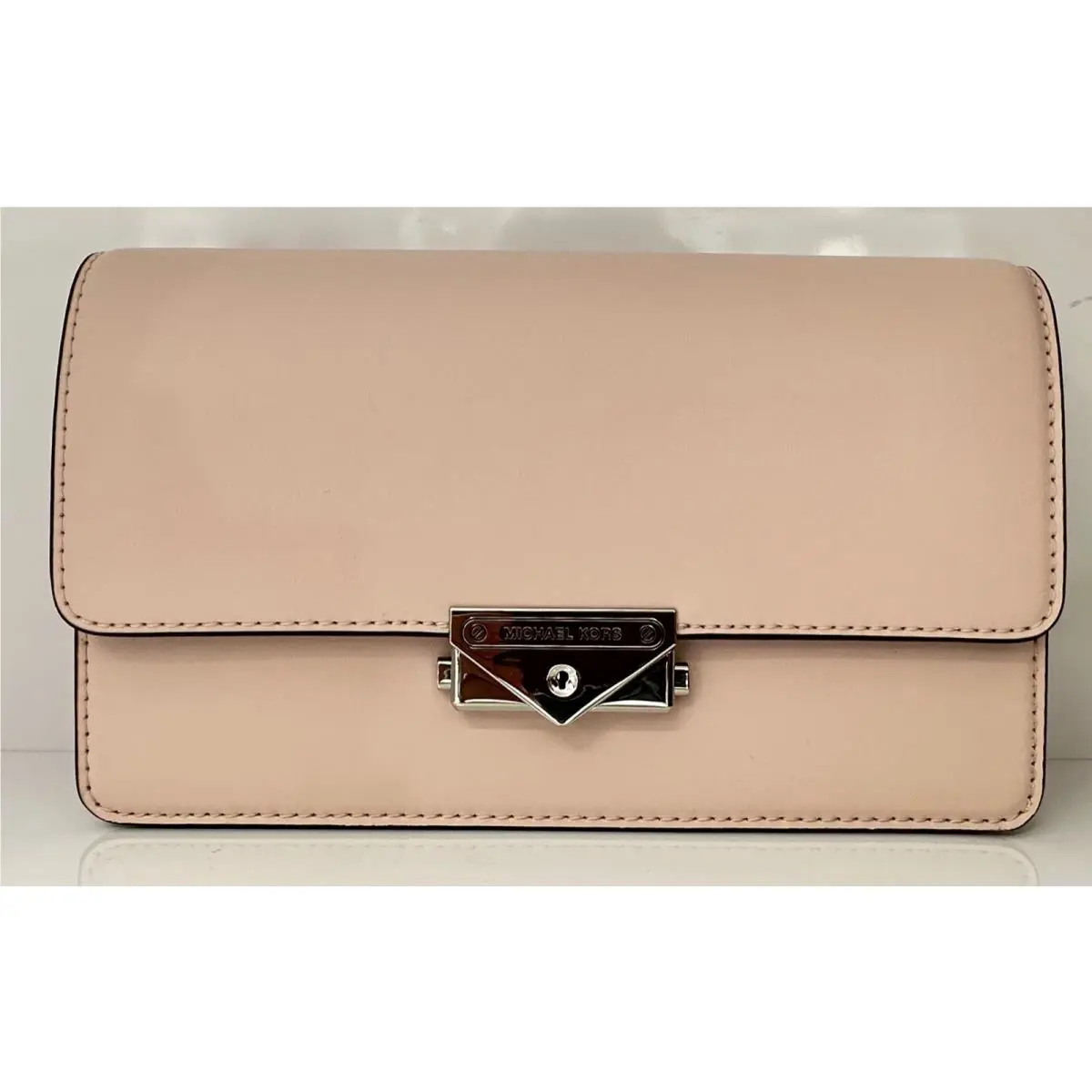 Michael Kors Cece Medium Vegan Leather Shoulder Crossbody Clutch
