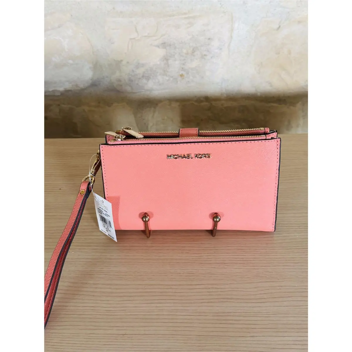 Sherbert Medium Tote Handbag/ Double Zip Wallet/small Wallet Option Double zip wallet by Michael Kors