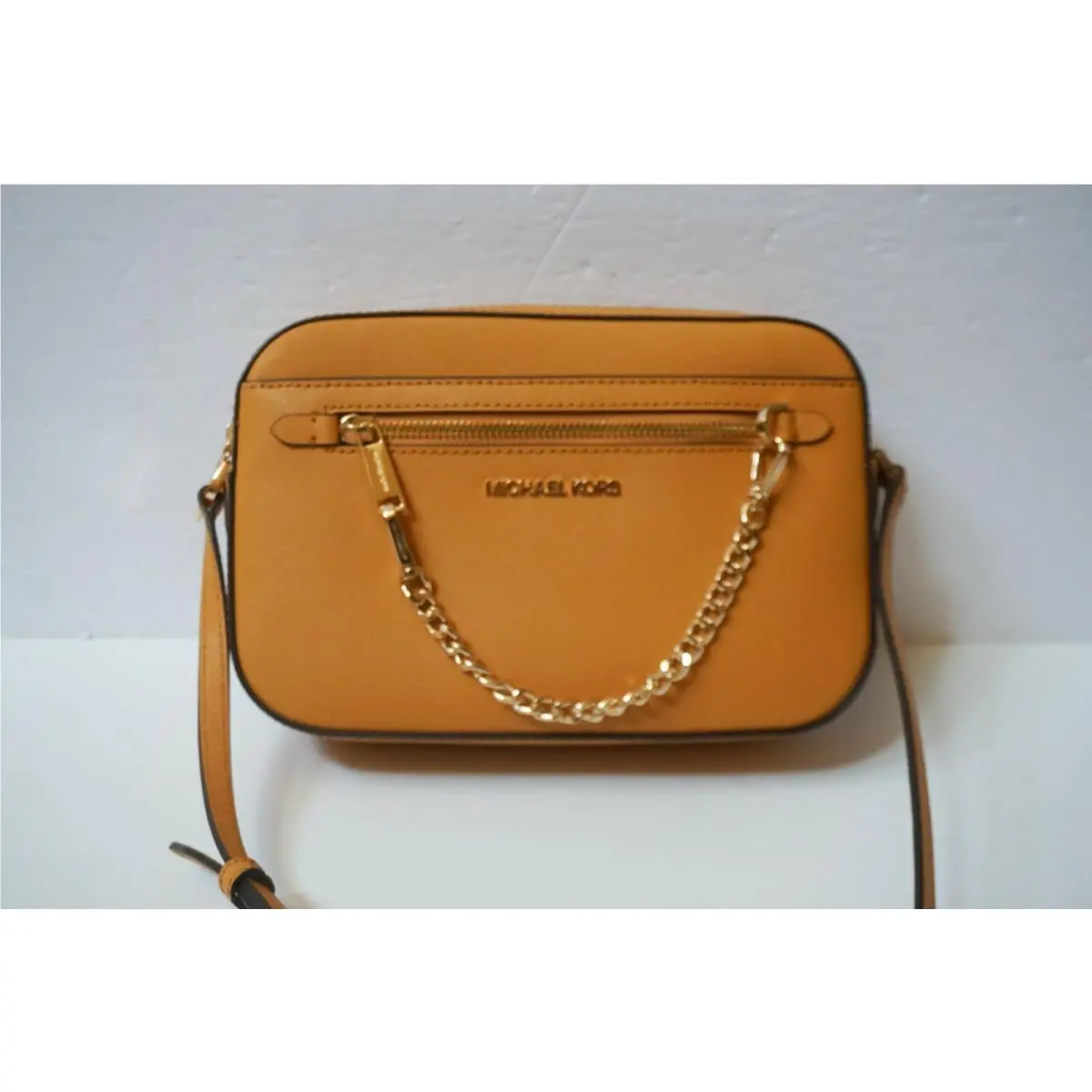 Jet Set Item East West Shoulder Chain Crossbody Bag Yellow Marigold by Michael Kors