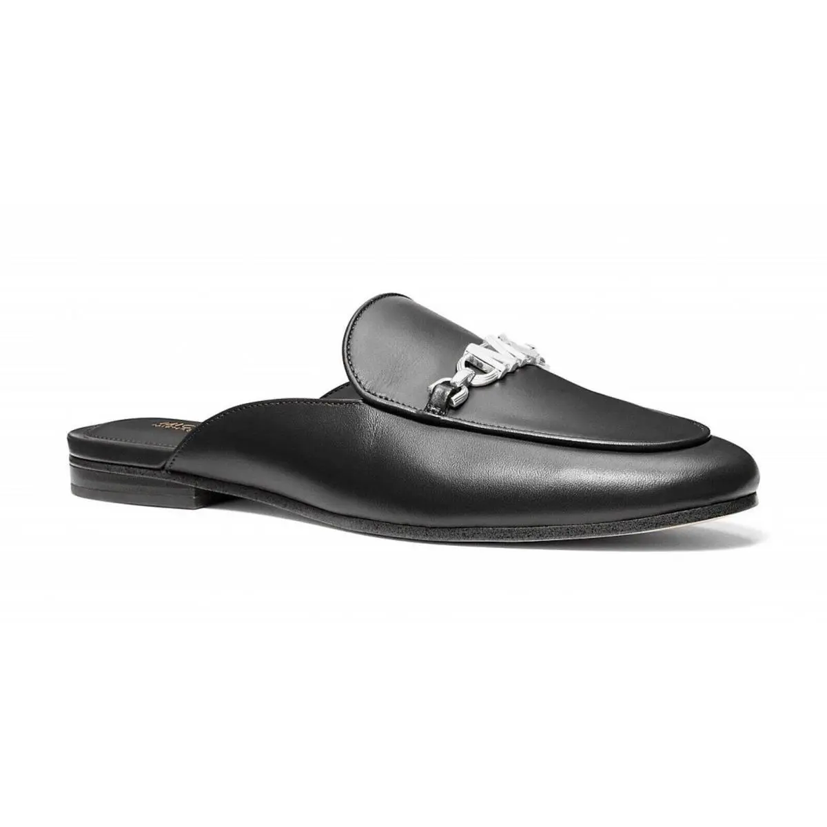 Kors Womens Black Leather Tiffanie Leather Mule by Michael Kors
