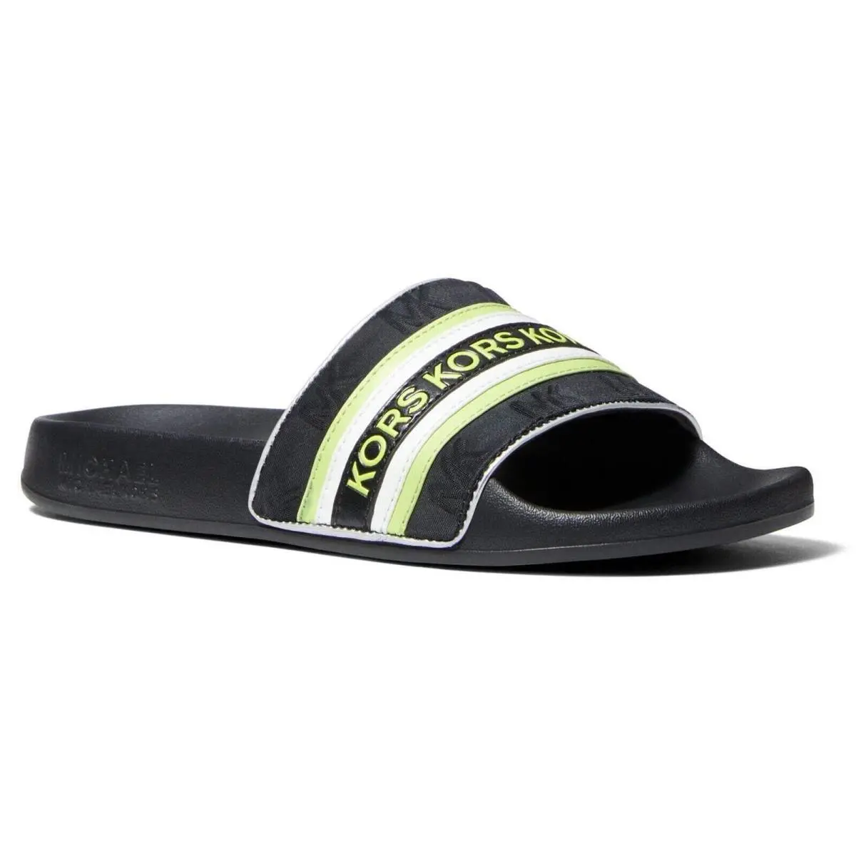 Michael Kors Gilmore Slide Sandal Black Size 8 9