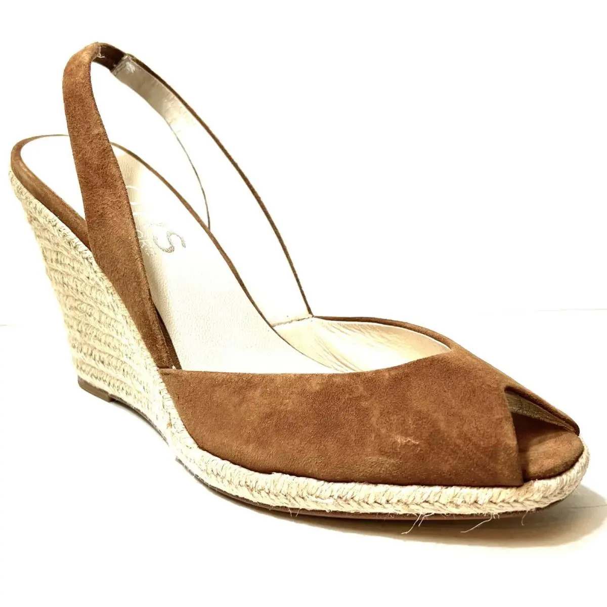 Kors Women`s Viva Wedge Sandal Luggage Size: 9 M by Michael Kors