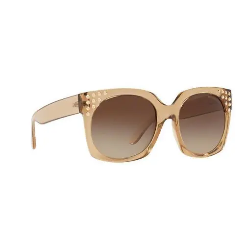 Destin Sunglasses MK2067 Rectangle 56mm 300987 Light Brown by Michael Kors