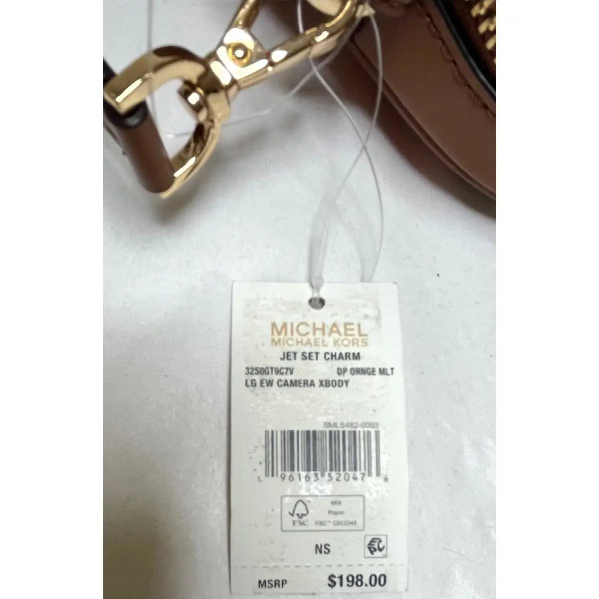 Michael Kors  bag  Jet Set Charm - MK WHITE/BLACK/SV, Handle/Strap: multi color, Hardware: Multicolor 38