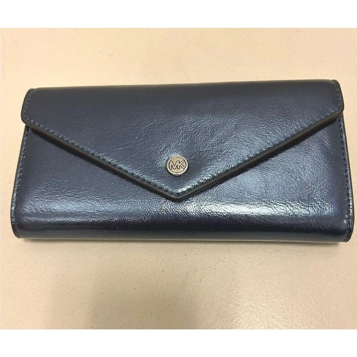 Jet Set Travel Large Envelope Continental Long Wallet TEAL by Michael Kors