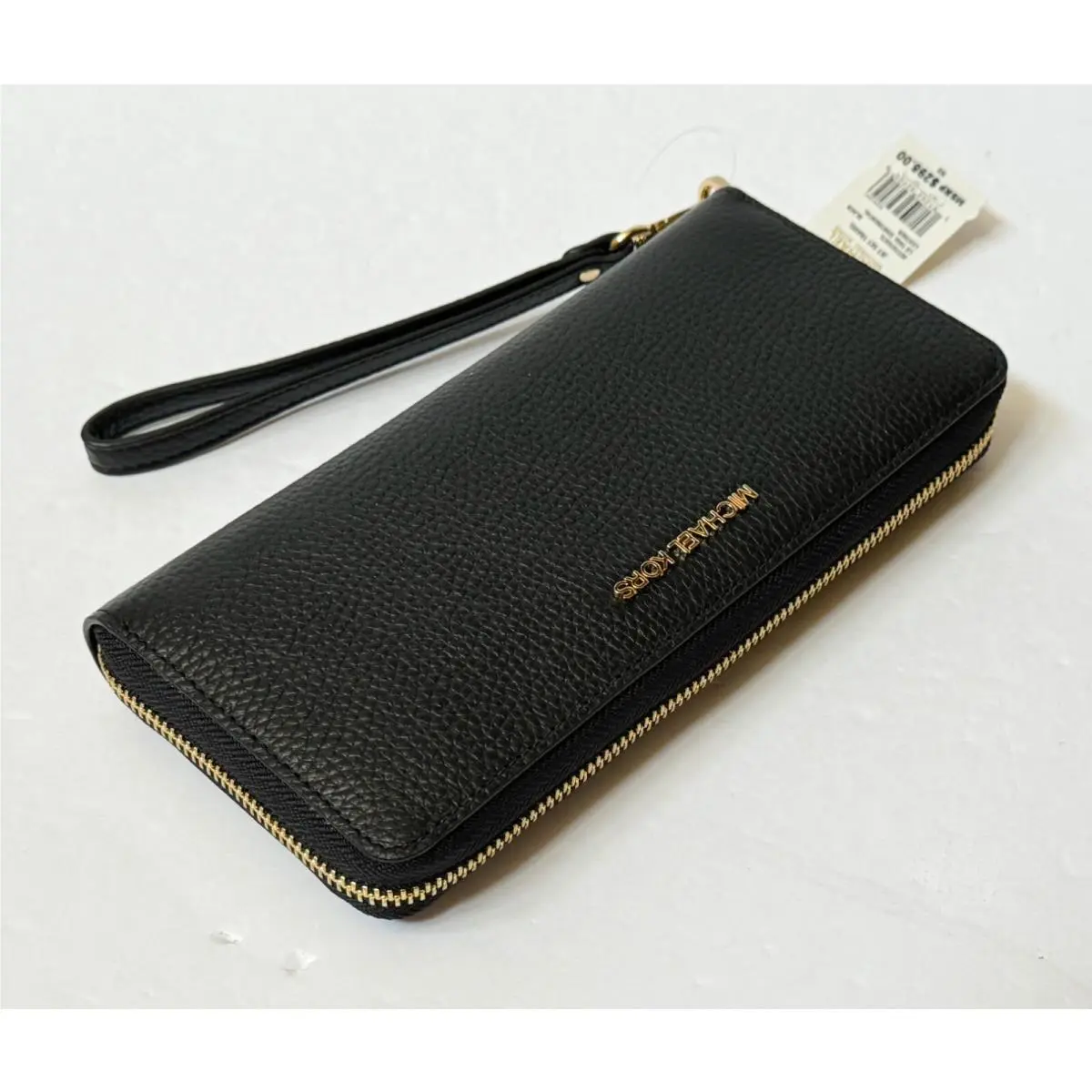 Jet Set Travel Large Continental Wallet BLACK/GOLD by Michael Kors