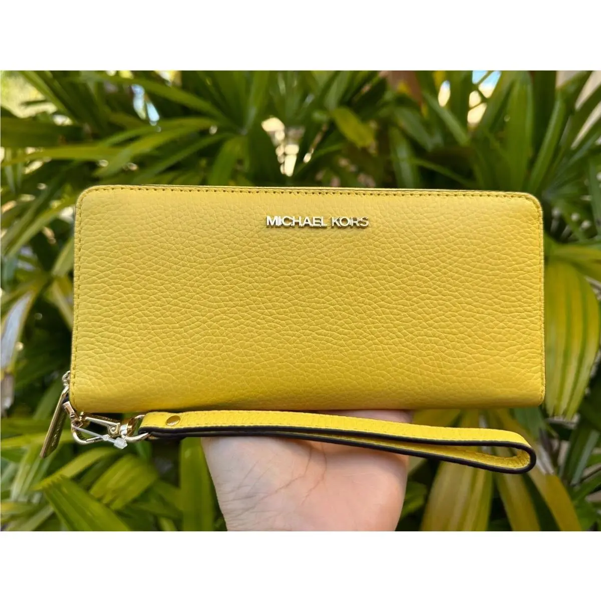 Jet Set Travel Large Continental Wallet YELLOW DAFFODIL by Michael Kors