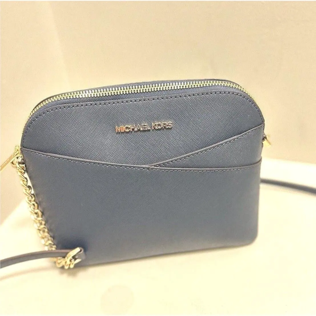 Lady Pvc or Leather Crossbody Bag Handbag Messenger Purse Shoulder NAVY by Michael Kors