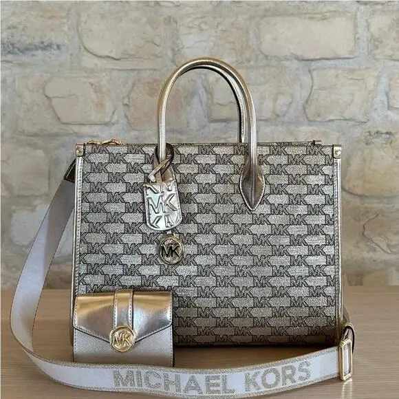 Mirella Medium Satchel Shoulder Tote Bag/wallet Option by Michael Kors
