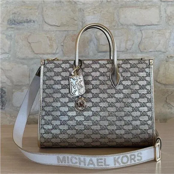 Mirella Medium Satchel Shoulder Tote Bag/wallet Option Handbag by Michael Kors