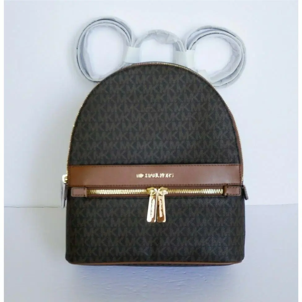 Kenly Medium Backpack MK Brown by Michael Kors