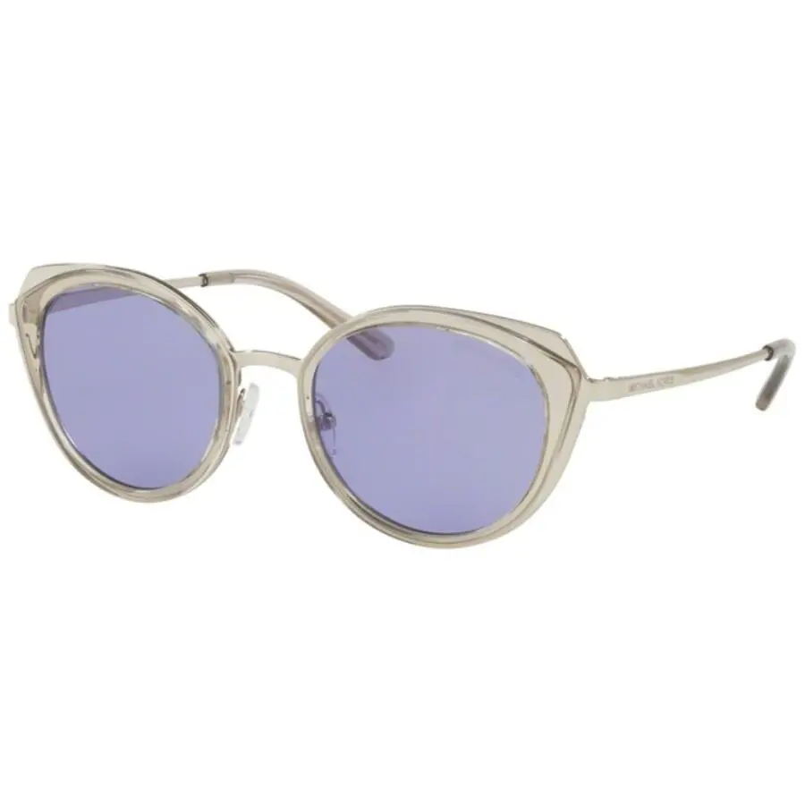 MK1029 Charleston Sunglasses 52mm 11371A Silver Clear Purple by Michael Kors