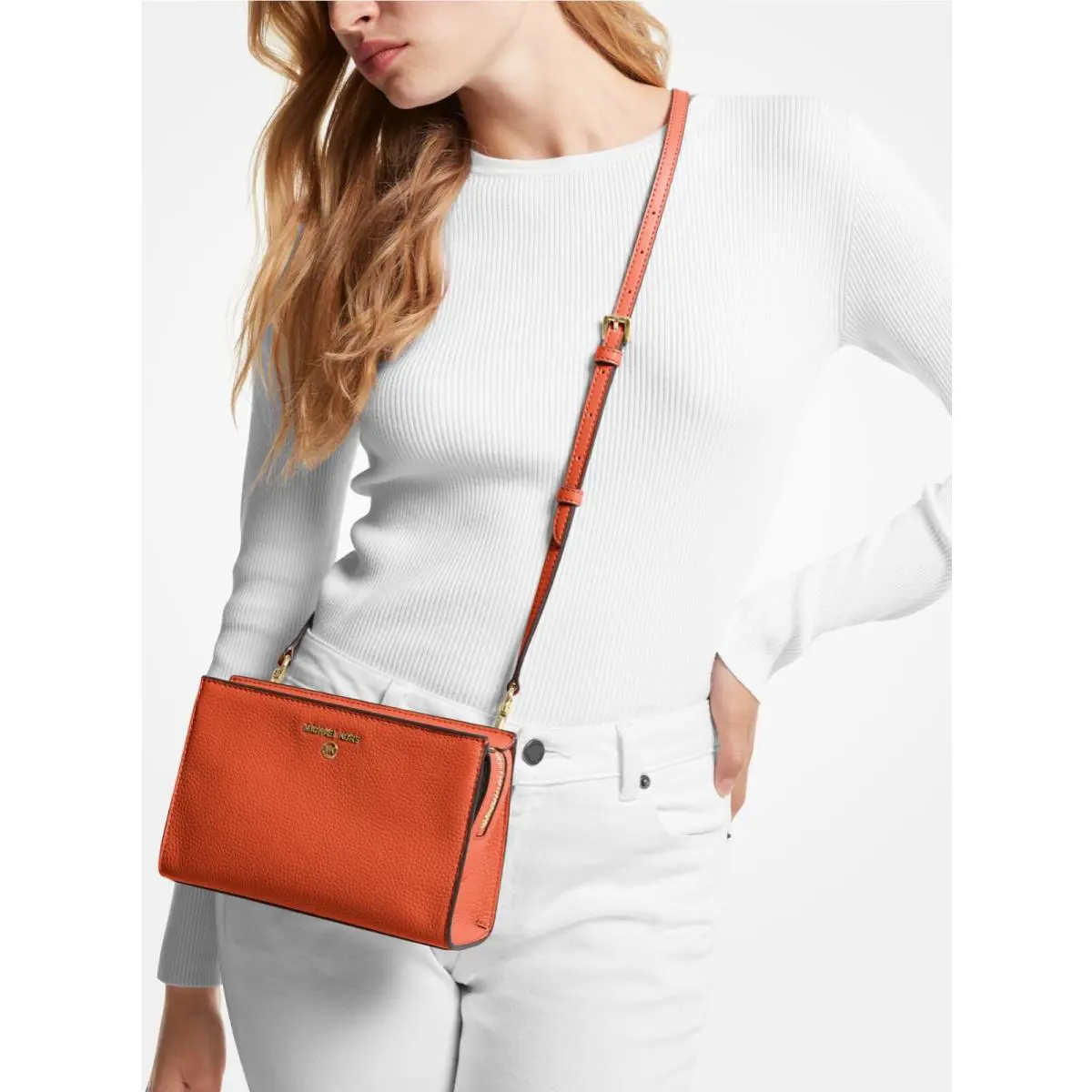 Michael Kors  bag  - Valerie - Valerie - 32F2G9VC2L - BLACK LEATHER/GOLD, Handle/Strap: Multicolor, Hardware: Gold