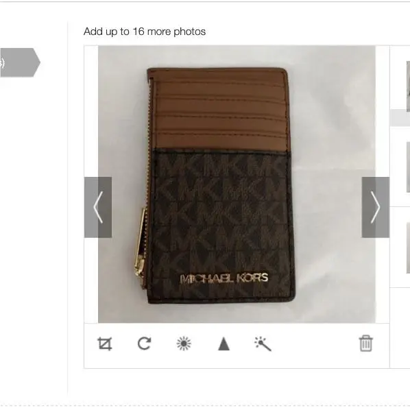 Jet Set Travel MD TZ Card Case Brown Mulberry Wallet BROWN by Michael Kors