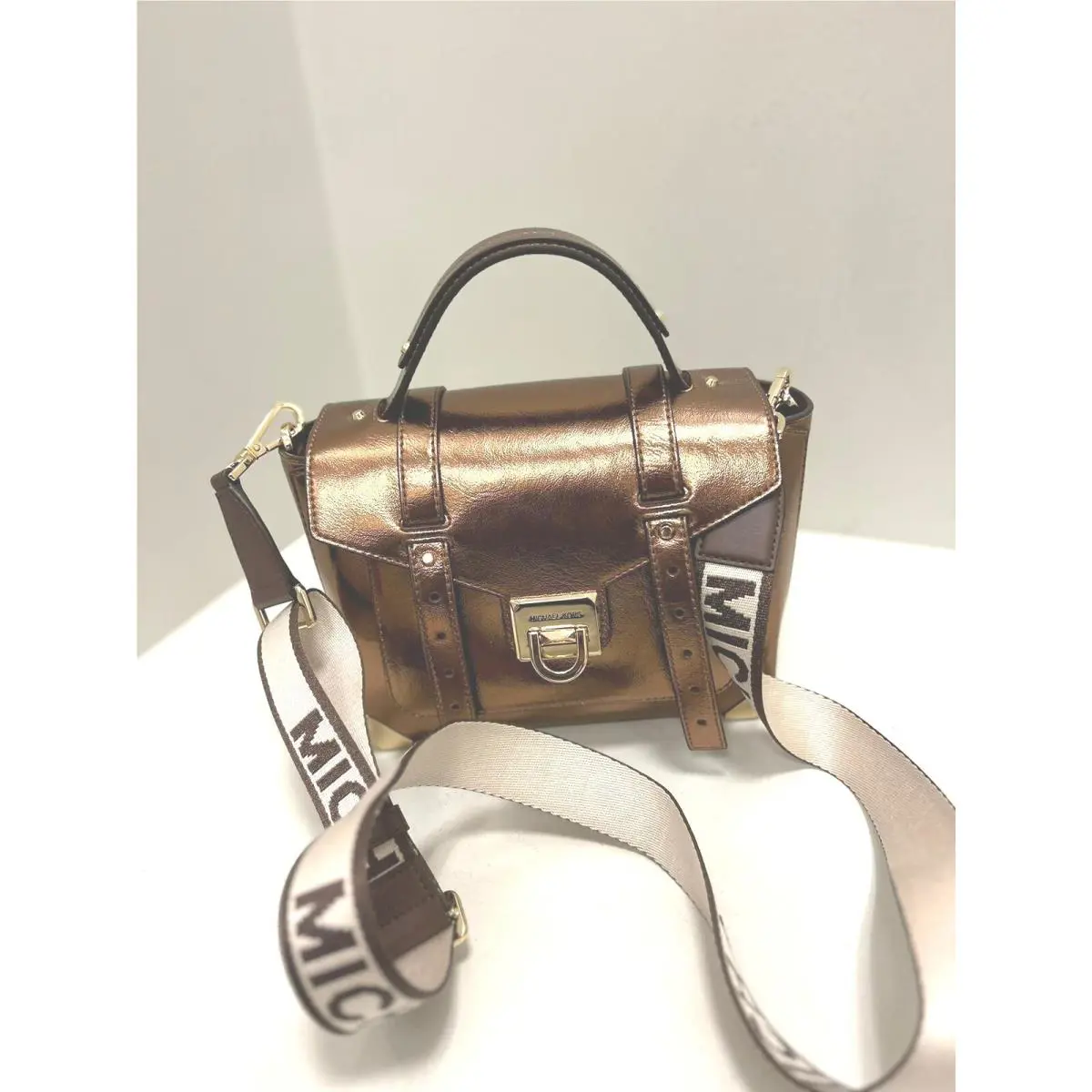 Michael Kors Medium Satchel Crossbody Handbag Purse Bag Shoulder Crossbody Tote
