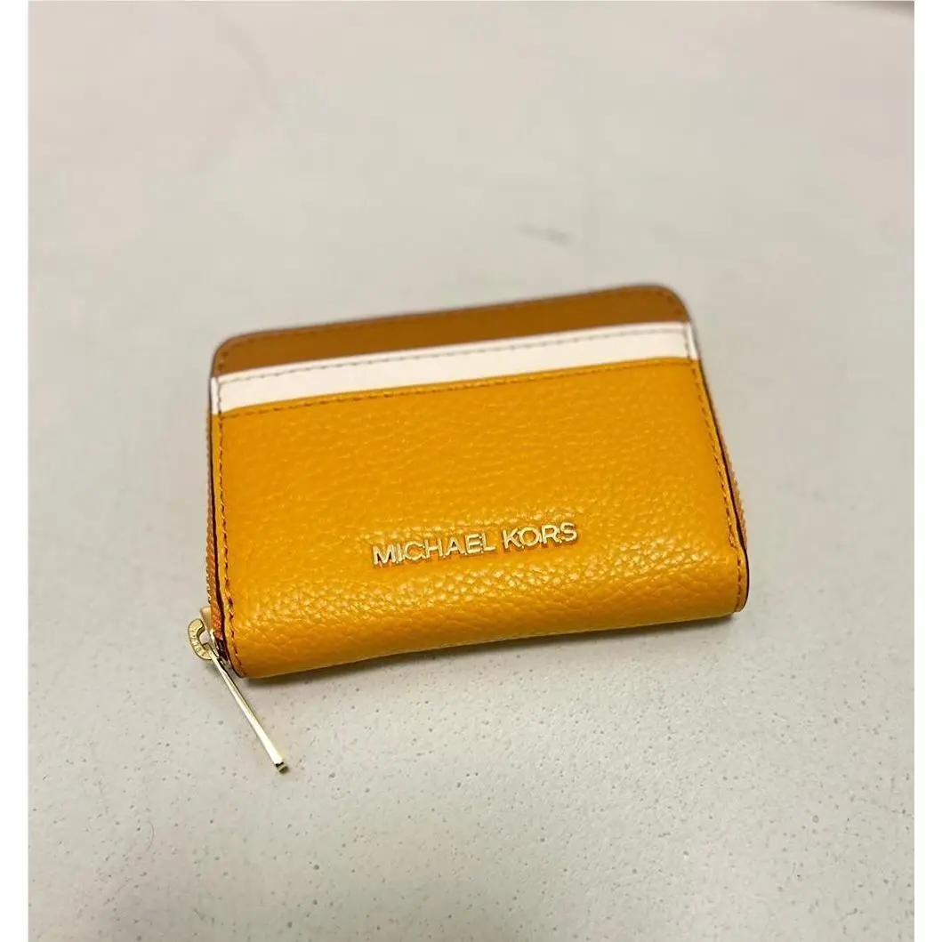 Michael Kors Jet Set Travel Small Medium Zip Around Credit Card Case ID Wallet