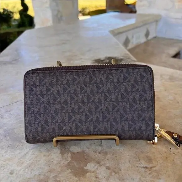 Hamilton XL EW Tote Lock Key Satchel MK Wallet Signature Wallet by Michael Kors