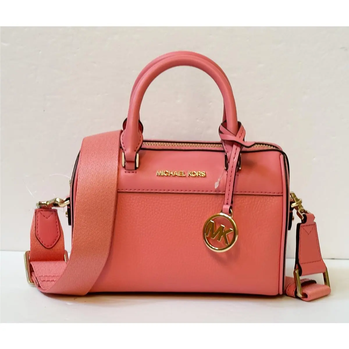 Travel XS Mini Duffle Shoulder Crossbody Handbag TEA ROSE by Michael Kors