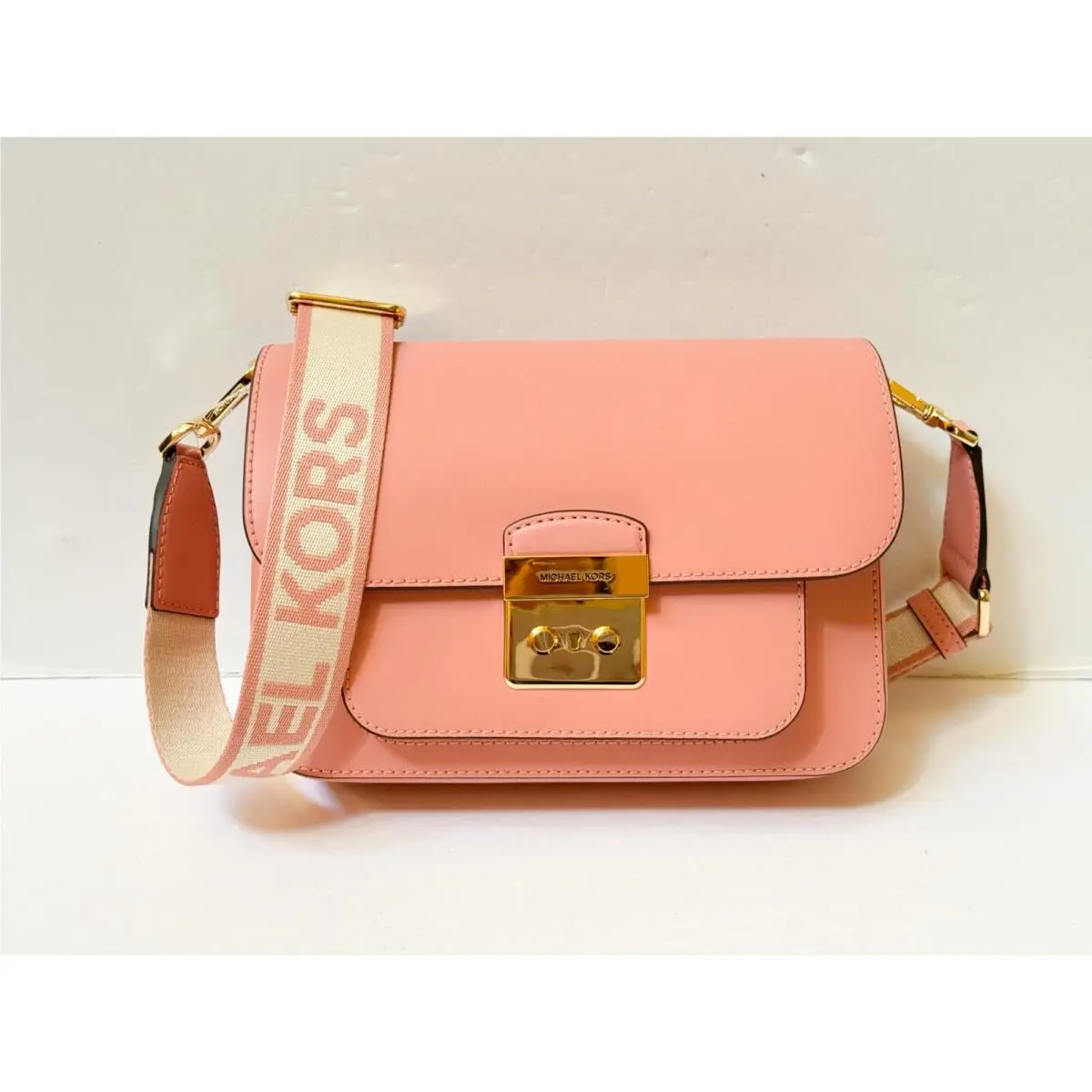 Sloan Editior Medium Flap Shoulder Crossbody Messenger Bag PRIMROSE by Michael Kors