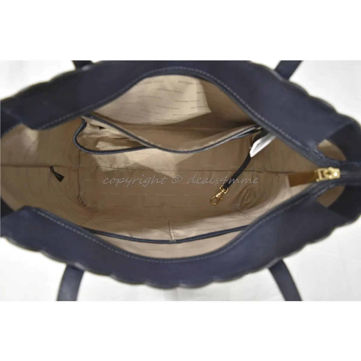 Michael Kors  bag  - Exterior: Admiral Blue OR Optic White