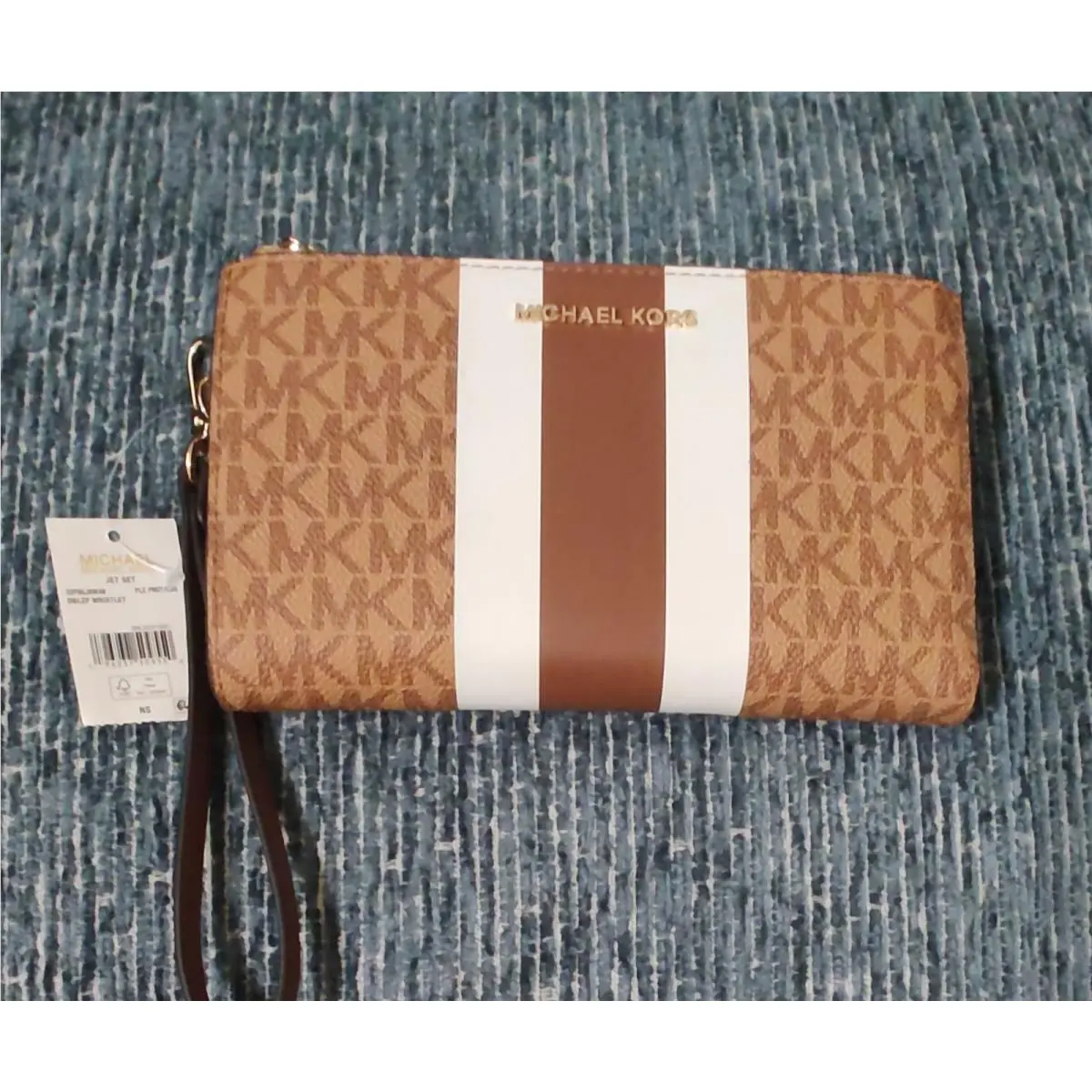 Jet Set Double Zip Wristlet Phone Wallet - W/tags by Michael Kors