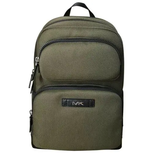 Michael Kors Kent Sport Utility Large Olive Backpack 37U1LKSC50 Army Green FS 1